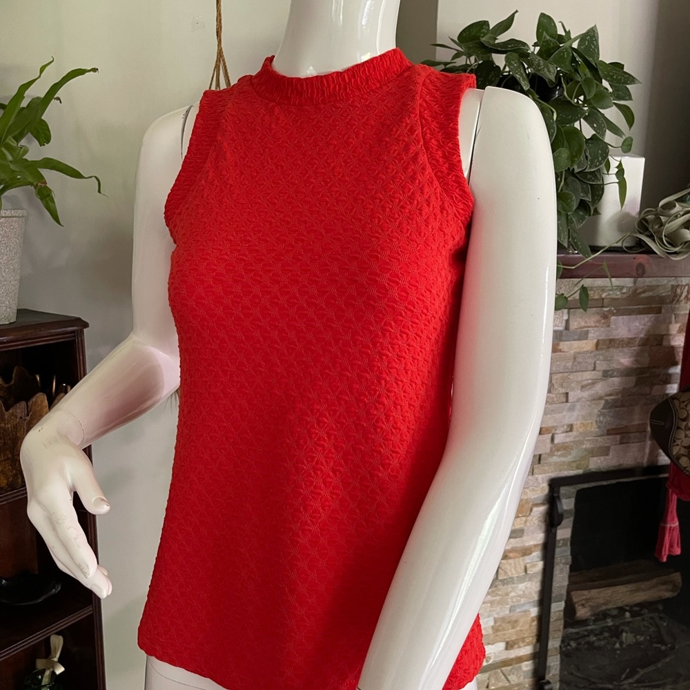 Anthropologie Reddish/ Orange top